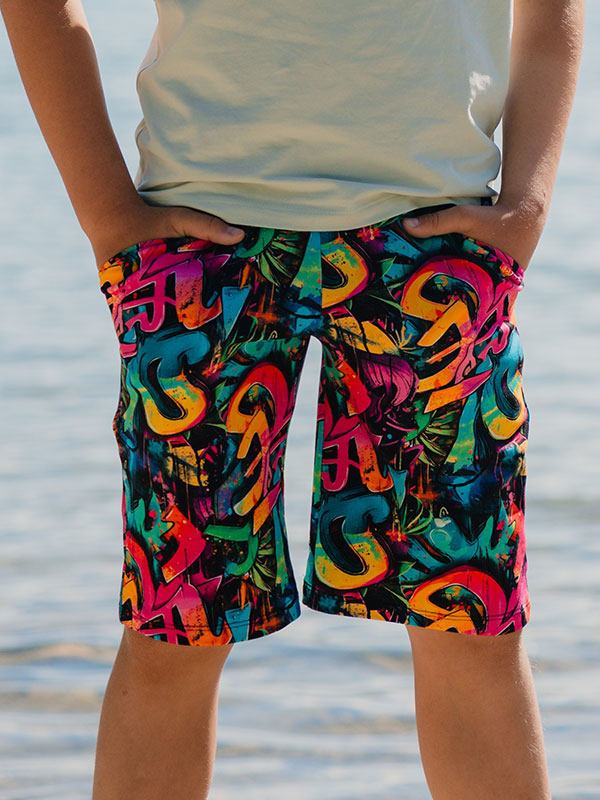 Chlapčenské bavlnené bermudy