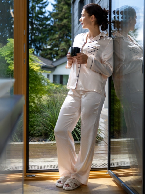 Dlhé dvojdielne pyžamo