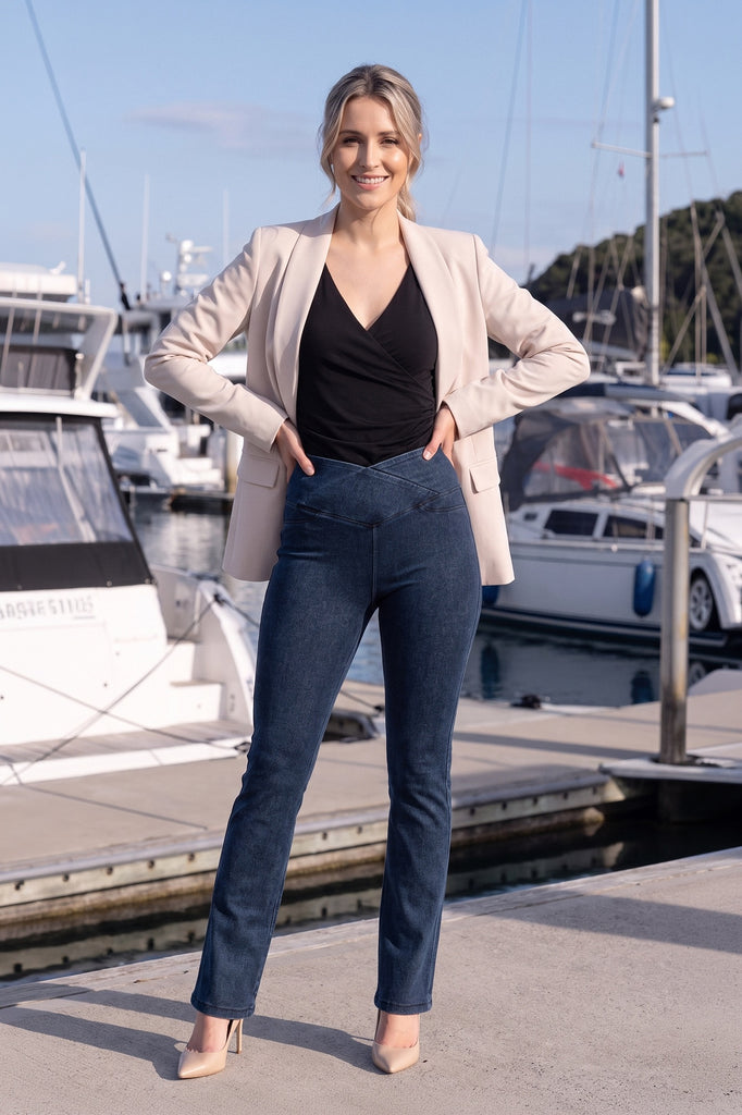 lelosi lelojeans bootcut nohavice lincoln 0