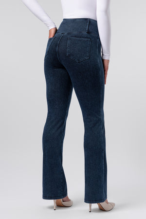 lelosi džínsové legíny bootcut lincoln 1
