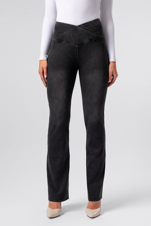 lelosi džínsové legíny bootcut tacoma 1