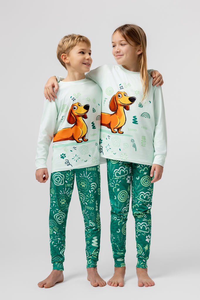 lelosi detské pyžamo wooffy 0