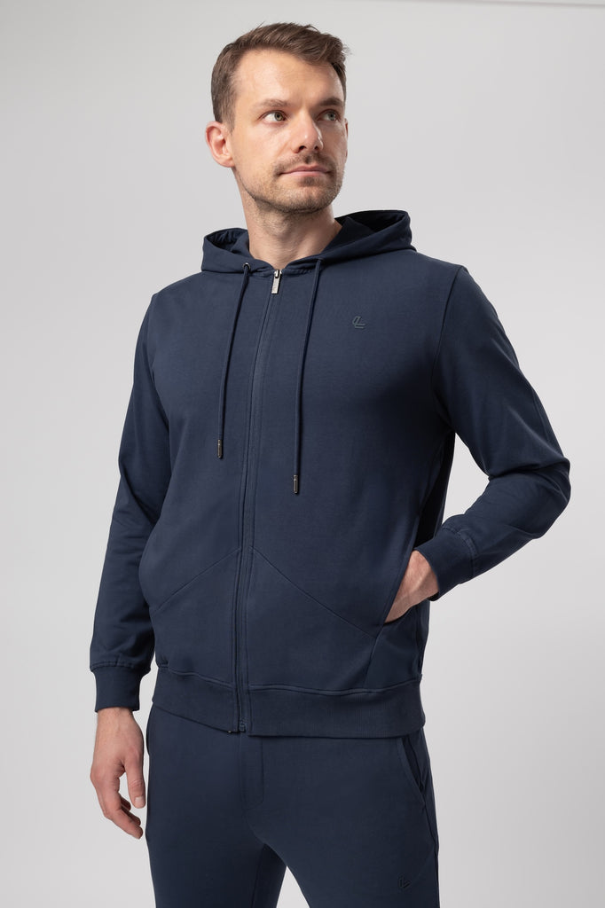 lelosi bavlnená mikina na zips ponya 0