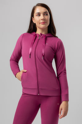 Supercomfort mikina na zips Dessa
