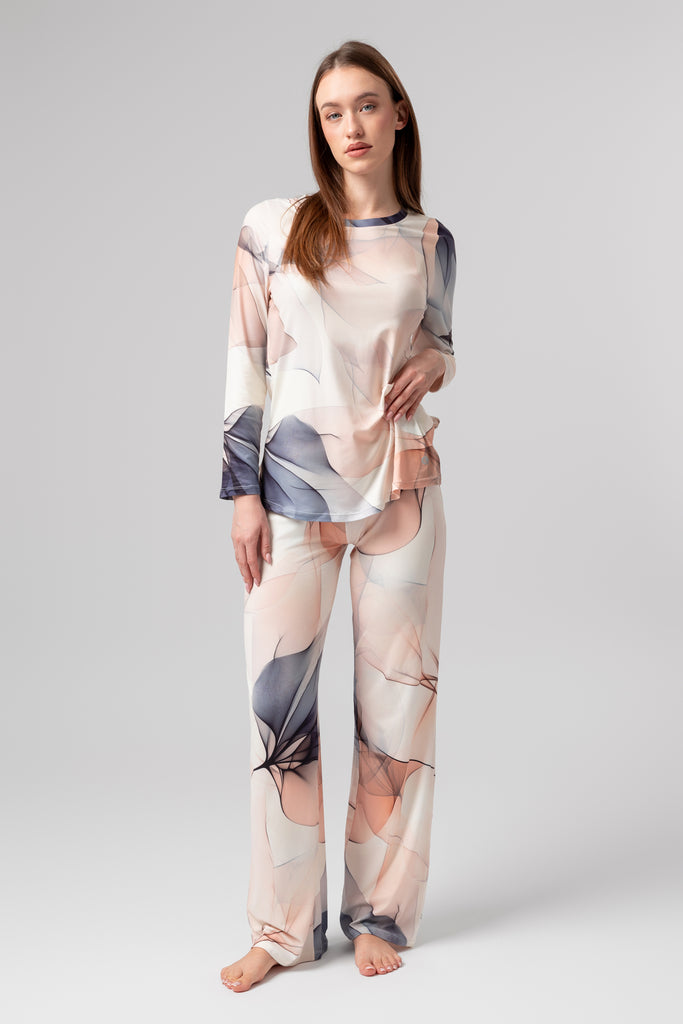 lelosi pyžamá relaxed frond 0