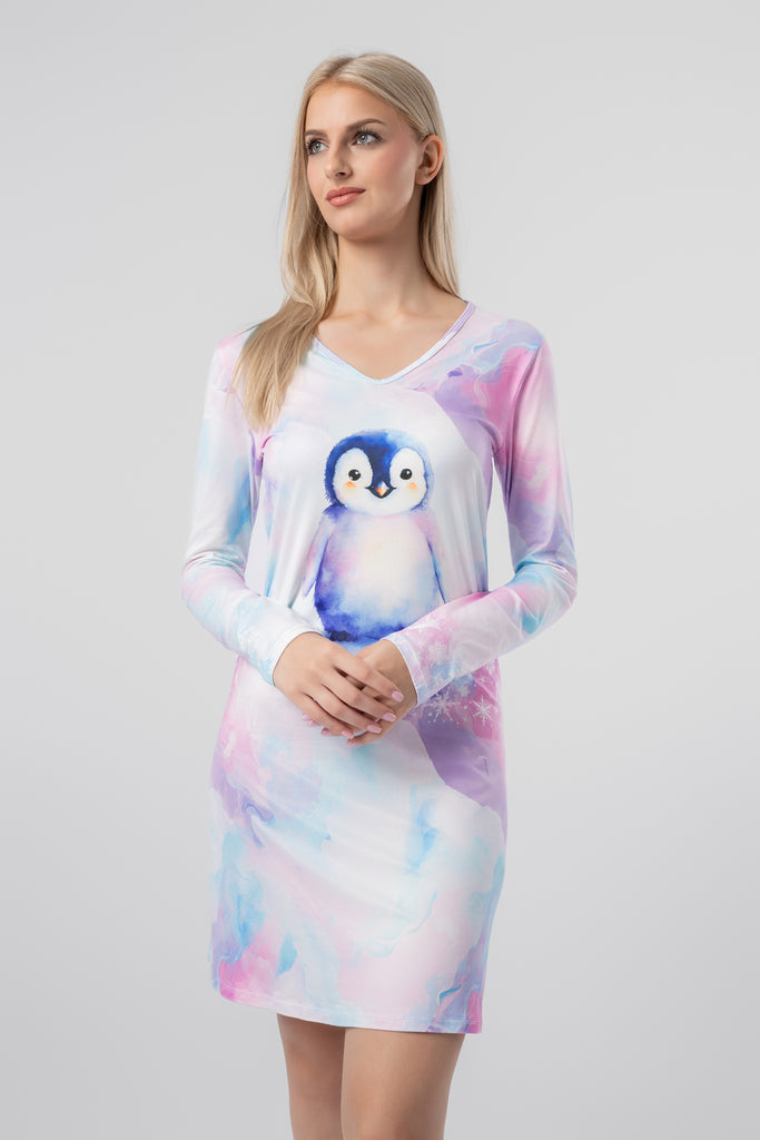 lelosi nočná košeľa penguiny 0