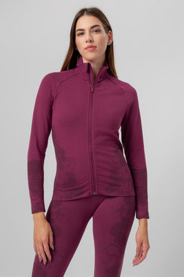 Mikina na zips Seamless Avila