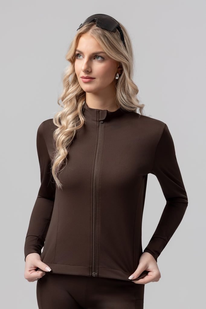 lelosi vibe mikina na zips faustine 0